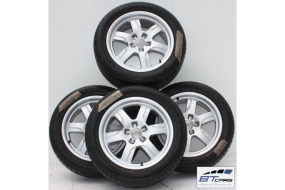 AUDI A4 A5 FELGI 17 cali  OPONY KOŁA felga 8T0601025B  7,5J*17H2 ET28 opona DUNLOP SP SPORT 01 225/50/17  94Y 8K, 8T