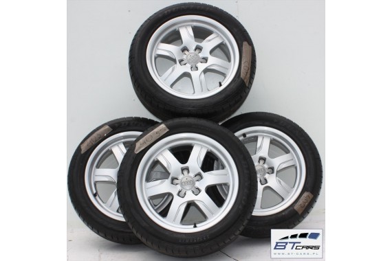 AUDI A4 A5 FELGI 17 cali  OPONY KOŁA felga 8T0601025B  7,5J*17H2 ET28 opona DUNLOP SP SPORT 01 225/50/17  94Y 8K, 8T