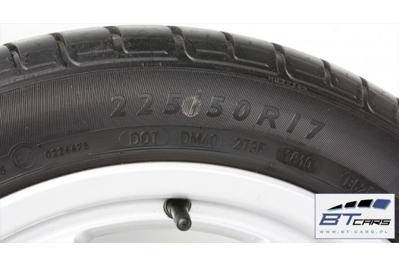 AUDI A4 A5 FELGI 17 cali  OPONY KOŁA felga 8T0601025B  7,5J*17H2 ET28 opona DUNLOP SP SPORT 01 225/50/17  94Y 8K, 8T