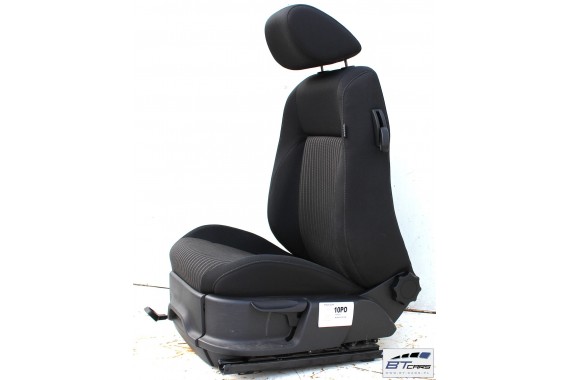 VW POLO FOTELE KOMPLET FOTELI siedzeń siedzenia tapicerka 6R 6R3 6R0 3-drzwiowy welur w kolorze czarnym