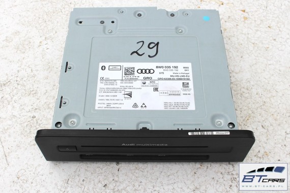 AUDI A4 CZYTNIK MMI 8W0035192 MIB HIGH KARTY SD SIM 8W0 035 192 MULTIMEDIA A5 Q5 8W 80A 8W0035192 8W0035192 8W0035192 8W0035192
