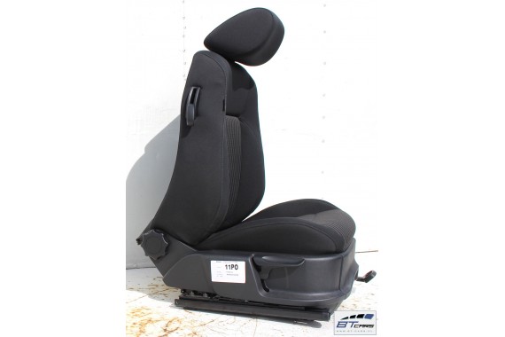 VW POLO FOTELE KOMPLET FOTELI siedzeń siedzenia tapicerka 6R 6R3 6R0 3-drzwiowy welur w kolorze czarnym
