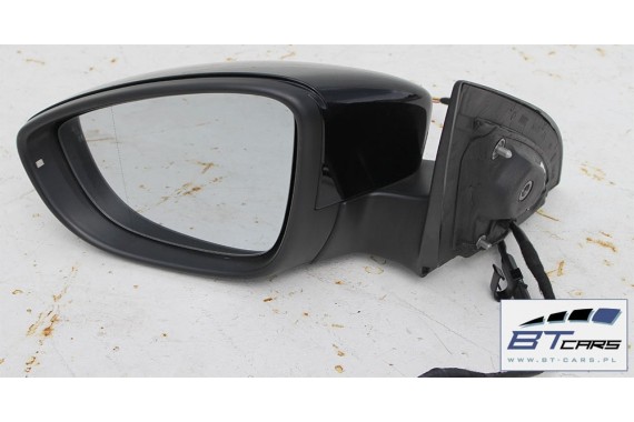 VW SCIROCCO LUSTERKO ZEWNĘTRZNE DRZWI PRAWE 6 pin LC9X - czarny  pinów kabli przewodów 6pin 1K8