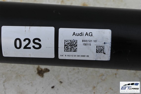 AUDI A4 A5 WAŁ NAPĘDOWY WAŁ KARDANA 8W0521101 8W0 521 101 8W 8W0521101 8W0521101J 8W0521101 8W0521101J 8W0521101 8W0521101J USA