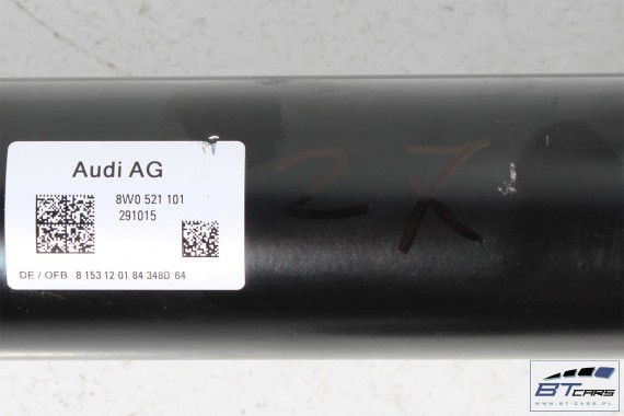 AUDI A4 A5 WAŁ NAPĘDOWY WAŁ KARDANA 8W0521101 8W0 521 101 8W 8W0521101 8W0521101J 8W0521101 8W0521101J 8W0521101 8W0521101J USA