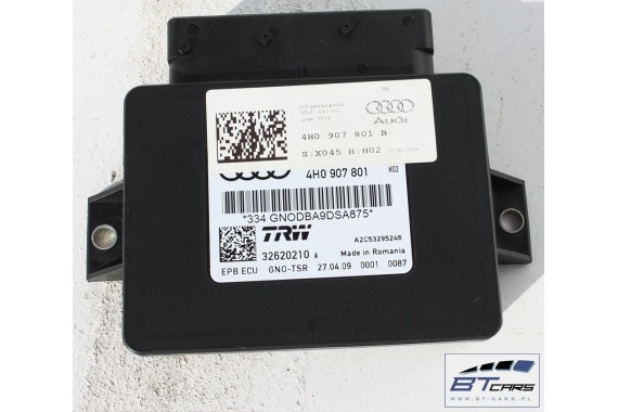 AUDI A6 A7 A8 MODUŁ STEROWNIK HAMULCA EPB 4H0907801B 4H0 907 801 4H0907801A 4H0907801C 4H0907801B 4H0907801A 4H0907801 4H0907801