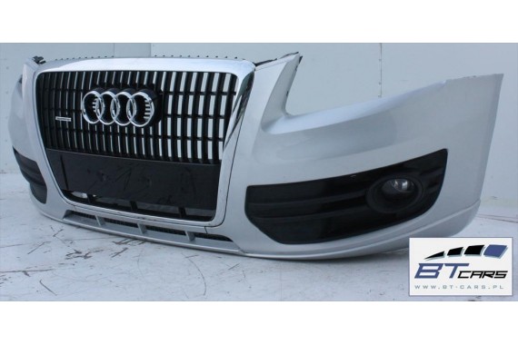 AUDI Q5 KOMPLETNY PRZÓD maska błotniki zderzak pas przedni lampy wzmocnienie błotnik lampa 8R Kolor srebrny 8R0823029 8R0821105