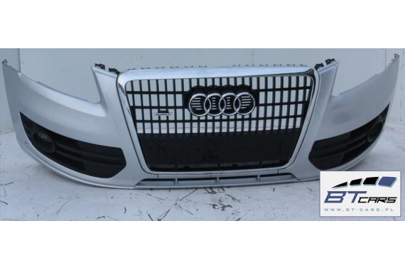 AUDI Q5 KOMPLETNY PRZÓD maska błotniki zderzak pas przedni lampy wzmocnienie błotnik lampa 8R Kolor srebrny 8R0823029 8R0821105