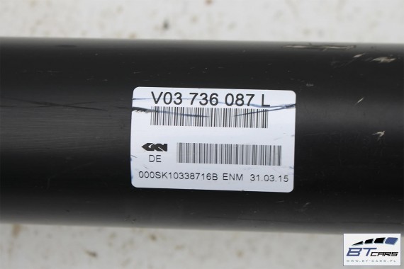 AUDI A4 A5 WAŁ KARDANA 8W0521101 V03736087L V03 736 087 L 8W0521101 8W F5 8W0521101D V03736087L V03736087L V03736087L V03736087