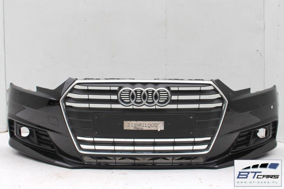 AUDI A4 PRZÓD maska błotnik zderzak pas przedni wzmocnienie 8W B9 2015- Kolor: A2A2 LY9B brylantowy czarny 8W0823029 8W0821106