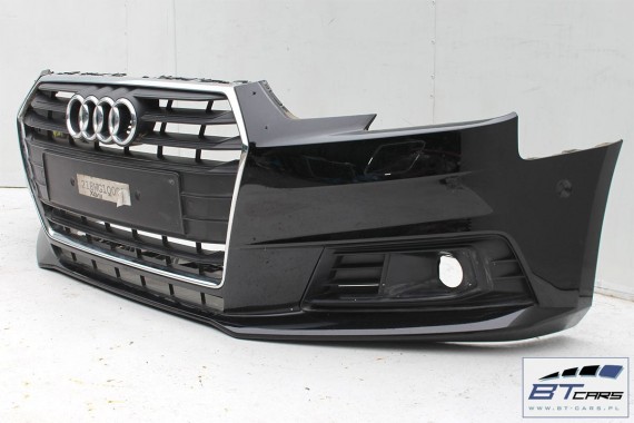 AUDI A4 PRZÓD maska błotnik zderzak pas przedni wzmocnienie 8W B9 2015- Kolor: A2A2 LY9B brylantowy czarny 8W0823029 8W0821106