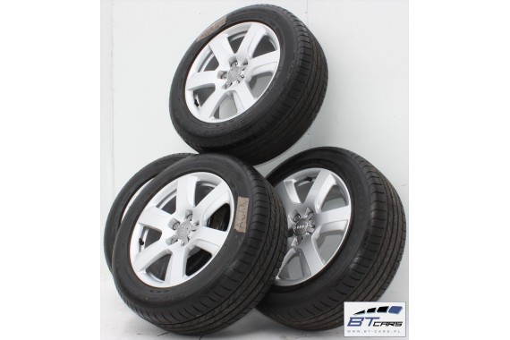AUDI A4 A5 A6 A7 A8 FELGI 17 OPONY KOŁA felga 4H0601025 8J*17H2 ET30 opona GOODYEAR EFFICIENT GR/P 235/55/17 99Y 8K 8T 8W 4G 4H