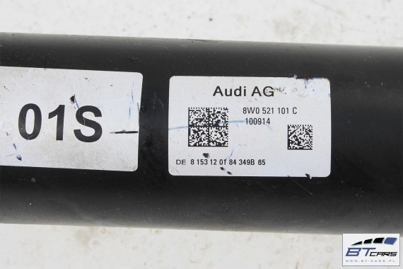 AUDI A4 A5 WAŁ NAPĘDOWY KARDANA 8W0521101C 8W0 521 101 C 8W0521101C 8W0521101K 8W0521101C 8W0521101K 8W0521101C 8W0521101K 8W F5