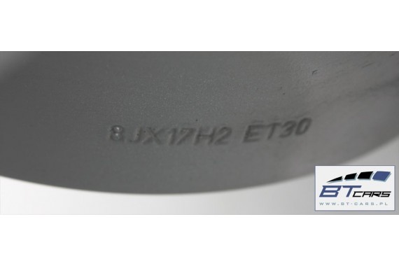 AUDI A4 A5 A6 A7 A8 FELGI 17 OPONY KOŁA felga 4H0601025 8J*17H2 ET30 opona GOODYEAR EFFICIENT GR/P 235/55/17 99Y 8K 8T 8W 4G 4H