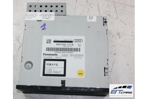 AUDI A1 A4 A5 A6 Q3 Q5 Q7 ZMIENIARKA CD 8X0035110B 8X0 035 110 B Panasonic 8X0035110B 8X0035110B 8X0035110B 8X0035110B 8X0035110