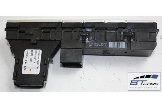 AUDI A8 PRZEŁĄCZNIK PRZYCISK WŁĄCZNIK KONSOLI PANEL 4H1959673H 4H0820911 4H1959674 4H0820911 przyciskami 4H1959674BJ 4H1959674