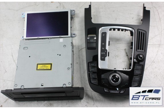 AUDI A4 A5 Q5 ZESTAW MMI 3G+ MONITOR + CZYTNIK + PANEL 8R0919609 8F1035666 8F0919604 wyświetlacz lcd gałka sd navi 8K 8T 8R