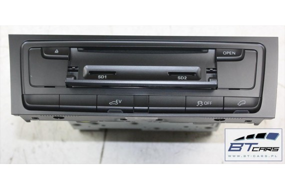 AUDI A4 A5 Q5 ZESTAW MMI 3G+ MONITOR + CZYTNIK + PANEL 8R0919609 8F1035666 8F0919604 wyświetlacz lcd gałka sd navi 8K 8T 8R