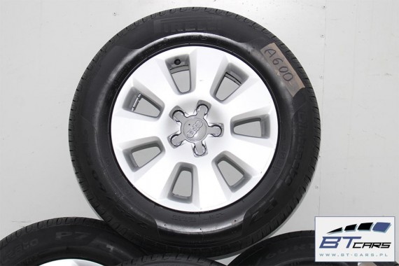AUDI A4 A6 FELGI 16 + OPONY LATO FELGA KOŁA 4G0601025 7,5J*16H2 ET37 opona PIRELLI CINTURATO P7 225/60/16 98 Y  8K 4G