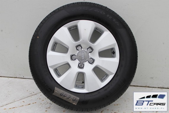 AUDI A4 A6 FELGI 16 + OPONY LATO FELGA KOŁA 4G0601025 7,5J*16H2 ET37 opona PIRELLI CINTURATO P7 225/60/16 98 Y  8K 4G