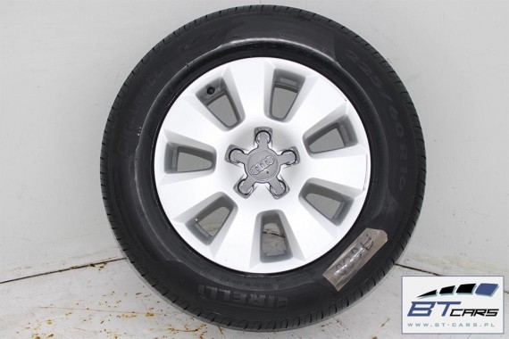 AUDI A4 A6 FELGI 16 + OPONY LATO FELGA KOŁA 4G0601025 7,5J*16H2 ET37 opona PIRELLI CINTURATO P7 225/60/16 98 Y  8K 4G
