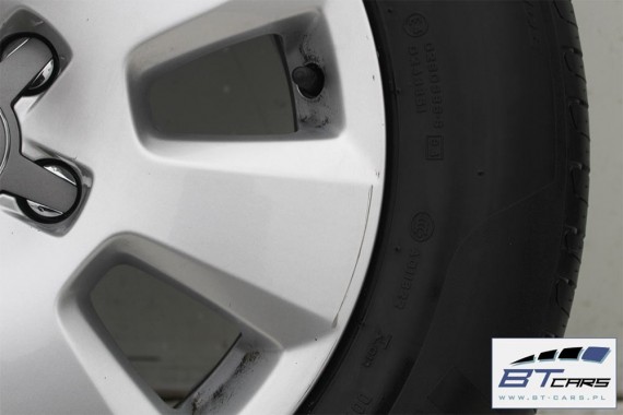 AUDI A4 A6 FELGI 16 + OPONY LATO FELGA KOŁA 4G0601025 7,5J*16H2 ET37 opona PIRELLI CINTURATO P7 225/60/16 98 Y  8K 4G