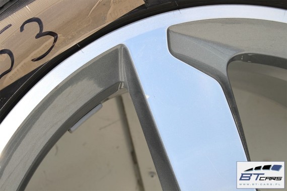 AUDI Q3 FELGI 18 cali 8U0601025T OPONY LATO KOŁA felga 8U0 601 025 7J*18H2 ET43 opona LATO GOODYEAR Eagle F1 235/50/18 S-LINE 8U