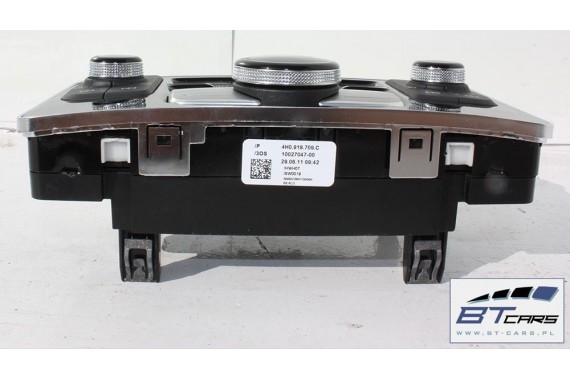 AUDI A8 FOTELE KOMPLET FOTELI siedzeń siedzenia tapicerka 4H D4 4H0 + TV monitor czytnik panel 4H0919607 4H0035776C 4H0919709C