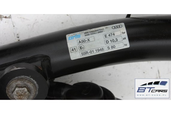 AUDI Q3 HAK HOLOWNICZY elektryczny 8U0803880A + MODUŁ STEROWNIK HAKA 7N0907383 elektrycznego 8U0 803 880 A 7N0 907 383