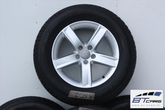 AUDI Q5 FELGI 17 OPONY ZIMOWE KOŁA FELGA 8R0071497 E7J*17H2 ET37 DUNLOP SP WINTER SPORT 3D 235/65/17 104 H ZIMA