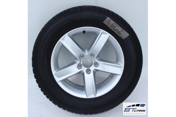 AUDI Q5 FELGI 17 OPONY ZIMOWE KOŁA FELGA 8R0071497 E7J*17H2 ET37 DUNLOP SP WINTER SPORT 3D 235/65/17 104 H ZIMA