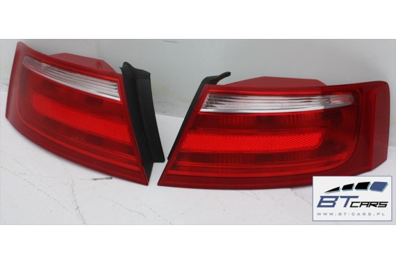 AUDI A5 SPORTBACK KOMPLETNY TYŁ ZDERZAK tylny + KLAPA BAGAŻNIKA + LAMPY lampa 8T 8T8 LX5V - niebieski (Arubablau perlefekt)