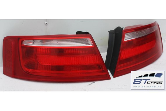 AUDI A5 SPORTBACK KOMPLETNY TYŁ ZDERZAK tylny + KLAPA BAGAŻNIKA + LAMPY lampa 8T 8T8 LX5V - niebieski (Arubablau perlefekt)