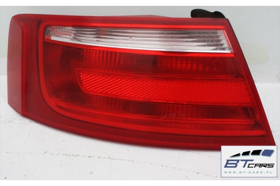 AUDI A5 SPORTBACK KOMPLETNY TYŁ ZDERZAK tylny + KLAPA BAGAŻNIKA + LAMPY lampa 8T 8T8 LX5V - niebieski (Arubablau perlefekt)