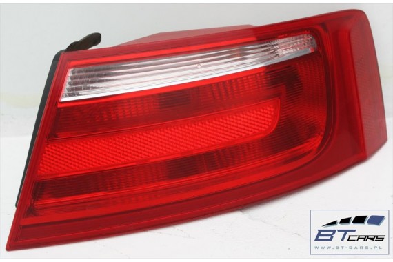 AUDI A5 SPORTBACK KOMPLETNY TYŁ ZDERZAK tylny + KLAPA BAGAŻNIKA + LAMPY lampa 8T 8T8 LX5V - niebieski (Arubablau perlefekt)