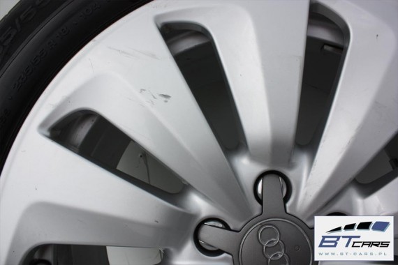 AUDI A4 A5 A6 A7 A8 FELGI 18 KOŁA OPONA felga 4H0601025AH 8J*18H2 opona CONTINENTAL CONTIPREMIUMCONTACT 2 235/55/18 104 Y 4G 4H