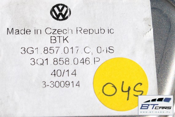 VW PASSAT B8 BELKA POD KONSOLĘ KONSOLI 3G1857017C