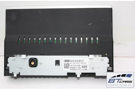 AUDI A8 MONITOR 8'' WYSWIETLACZ LCD CALI 4H0919604D 4H0919604C 4H0919604E 4H0919604B 4H0919604G 4H0919604H 4H0919604F 4H0919604