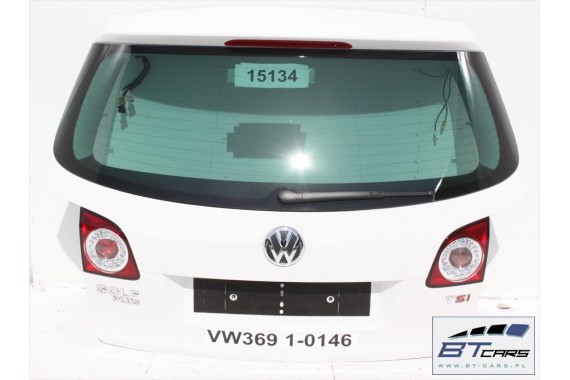 VW GOLF 6 VI PLUS TYŁ TYŁ ZDERZAK tylny + KLAPA BAGAŻNIKA 5M Kolor: LB9A - biały (candy white) led ledy