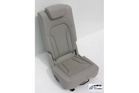 AUDI Q5 FOTEL FOTELE KANAPA TAPICERKA SZARA ACHAT 8R skóra siedzisko oparcie