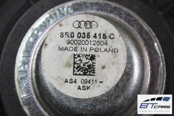AUDI Q5 ZESTAW GLOSNIKÓW + WZMACNIACZ 8T0035223AN 8R0035411A 8R0035399B 8R0035415C 8R0035416 8R0035397A 8R0035382C BANG@OLUFSEN
