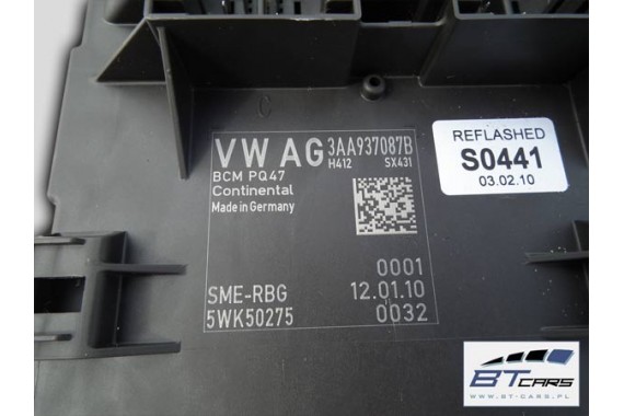 VW PASSAT B7 CC STEROWNIK BORDNETZ 3AA937087B 3AA937087E 3AA937087J 3AA937087R moduł BCM 3AA 937 087 B 3AA937087B 3AA937087E