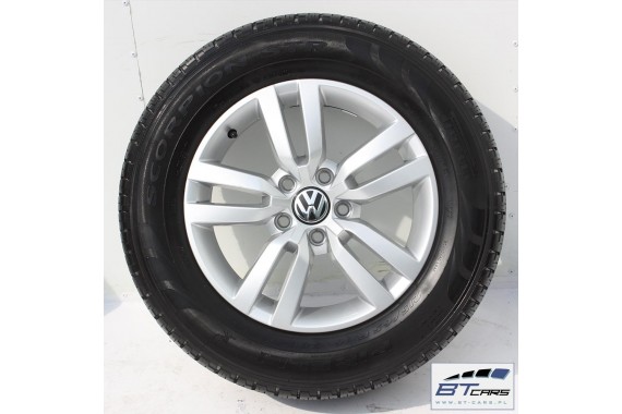 VW TIGUAN SHARAN FELGI 16 cali OPONY KOŁA felga 5N0601025R 6,5J*16H2 ET33 opona PIRELLI SCORPION STP 215/65/16 98H 5N0601025R