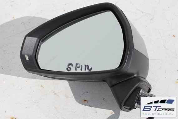 AUDI A3 S3 SEDAN LUSTERKO DRZWI L+P S-LINE 6 pin 8V lusterka lewe + prawe 2 sztuki 8V5 ZEWNĘTRZNE SLINE