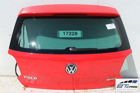 VW POLO TYŁ LP3G ZDERZAK + KLAPA BAGAŻNIKA 6R tylny 6R0 Kolor LP3G - czerwień flash PDC