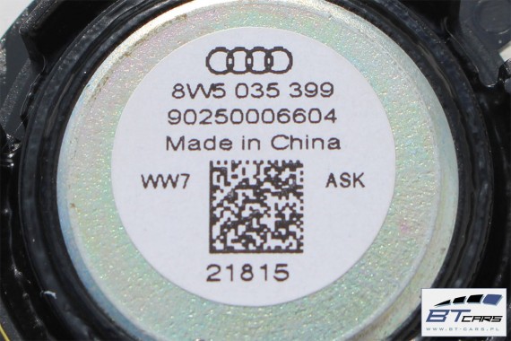AUDI A4 SEDAN GŁOŚNIKI NAGŁOŚNIENIE 8W5035412 8W5035411 8W0035415 8W0035454 8W0035399 8W5035399 KOMPLET GŁOŚNIKÓW ZESTAW GŁOŚNIK
