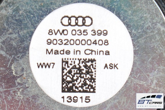 AUDI A4 SEDAN GŁOŚNIKI NAGŁOŚNIENIE 8W5035412 8W5035411 8W0035415 8W0035454 8W0035399 8W5035399 KOMPLET GŁOŚNIKÓW ZESTAW GŁOŚNIK