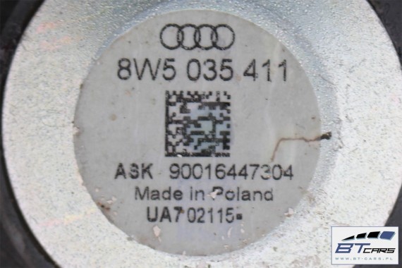 AUDI A4 SEDAN GŁOŚNIKI NAGŁOŚNIENIE 8W5035412 8W5035411 8W0035415 8W0035454 8W0035399 8W5035399 KOMPLET GŁOŚNIKÓW ZESTAW GŁOŚNIK