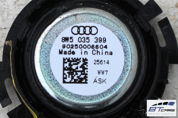 AUDI A4 SEDAN GŁOŚNIKI NAGŁOŚNIENIE 8W5035412 8W5035411 8W0035415 8W0035454 8W0035399 8W5035399 KOMPLET GŁOŚNIKÓW ZESTAW GŁOŚNIK