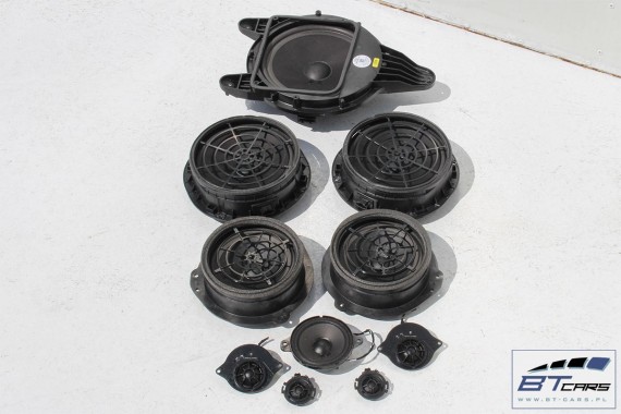 AUDI A4 SEDAN GŁOŚNIKI NAGŁOŚNIENIE 8W5035412 8W5035411 8W0035415 8W0035454 8W0035399 8W5035399 KOMPLET GŁOŚNIKÓW ZESTAW GŁOŚNIK